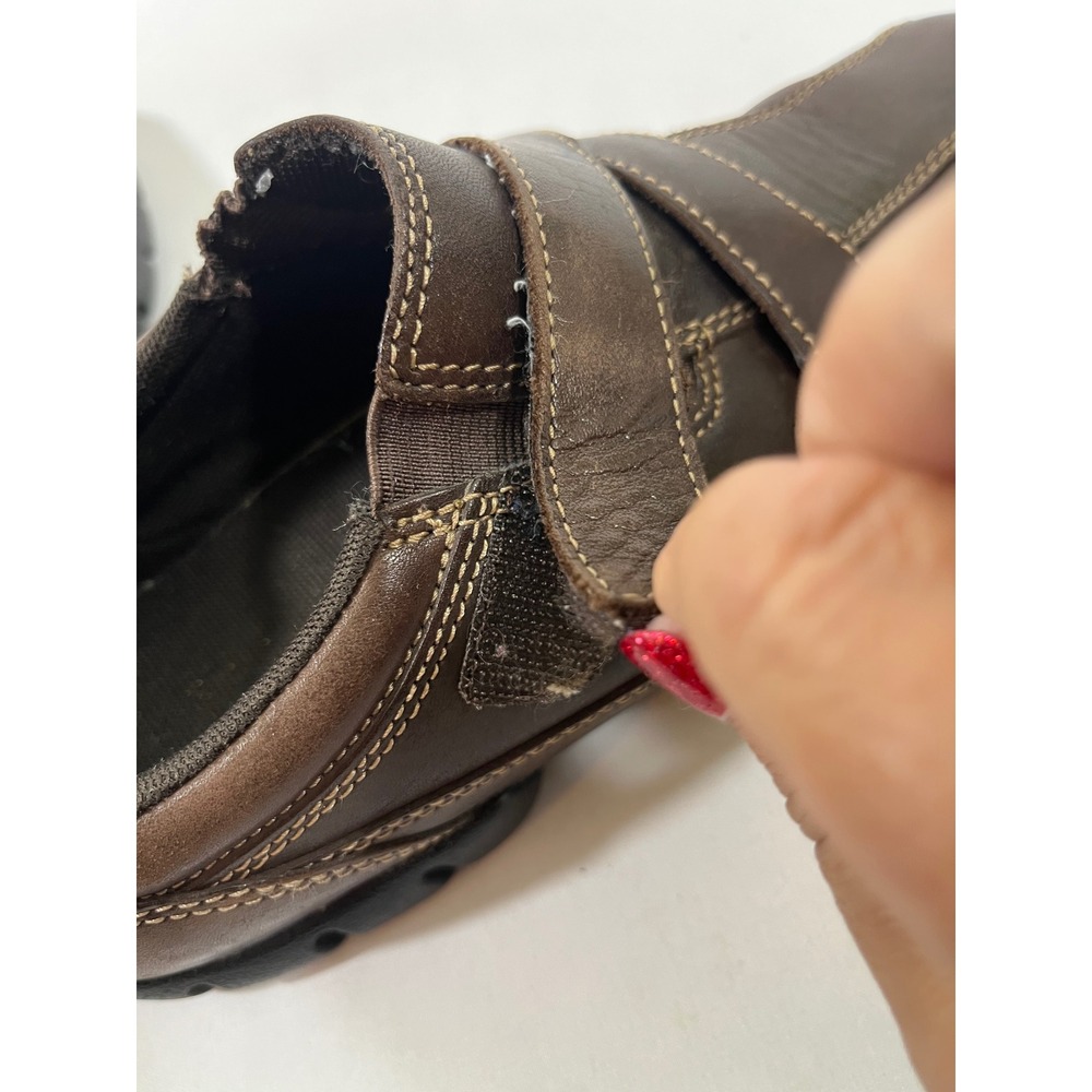 Rockport XCS Mens Leather Hook and Loop Comfort Shoes Slip On Brown SZ 8.5‎ - Picture 6 of 13
